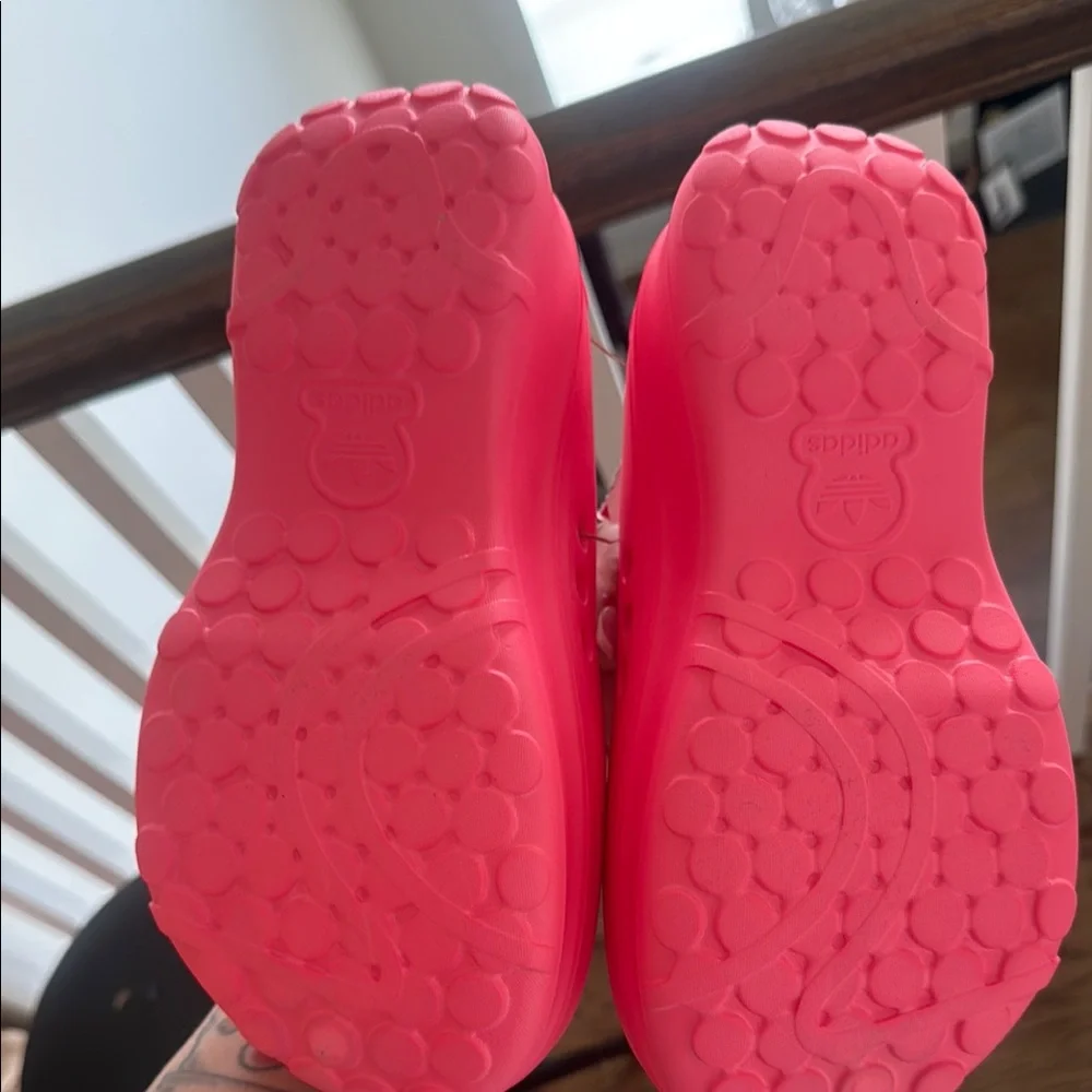 adidas Pink Platform Clogs